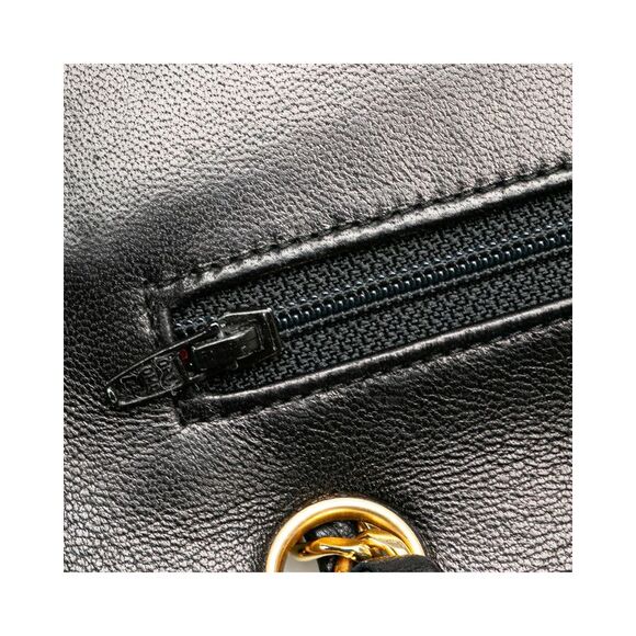 Pre Loved Chanel Classic Flap Shoulder Bag Women Black - Picture 8 of 8